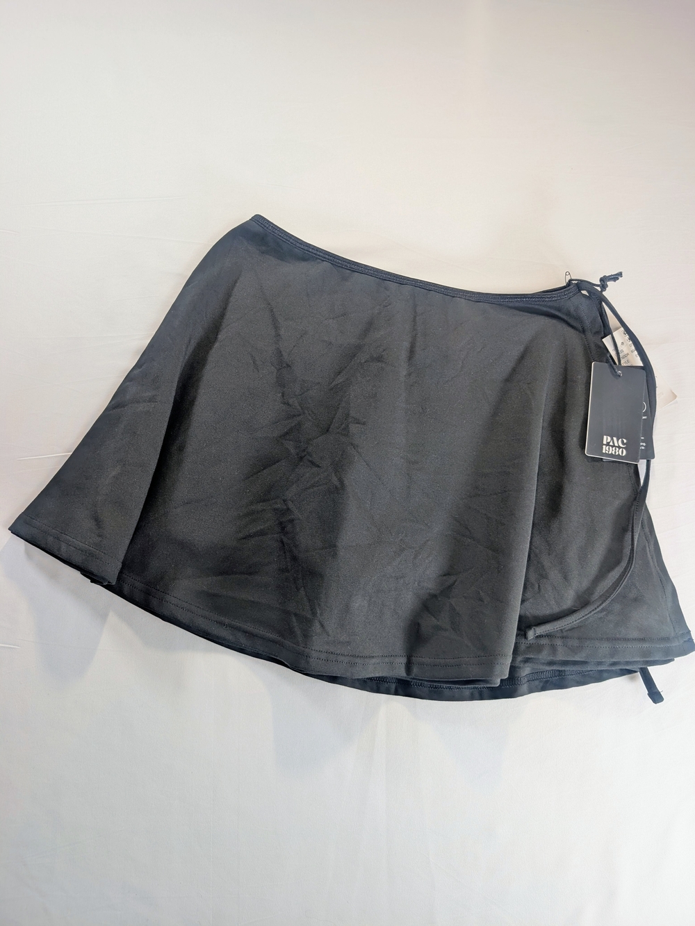 NWT Pac By Pacsun Black Circle Skort with Side Tie